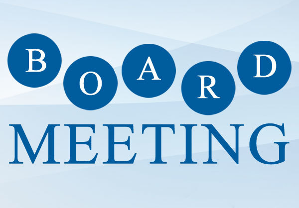 May 3 Special Board Meeting