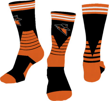 Orange Renegade Sock