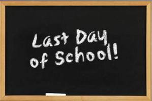 End of School Year Up-date