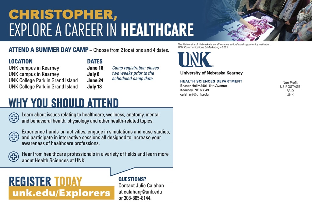 UNK Health Camp